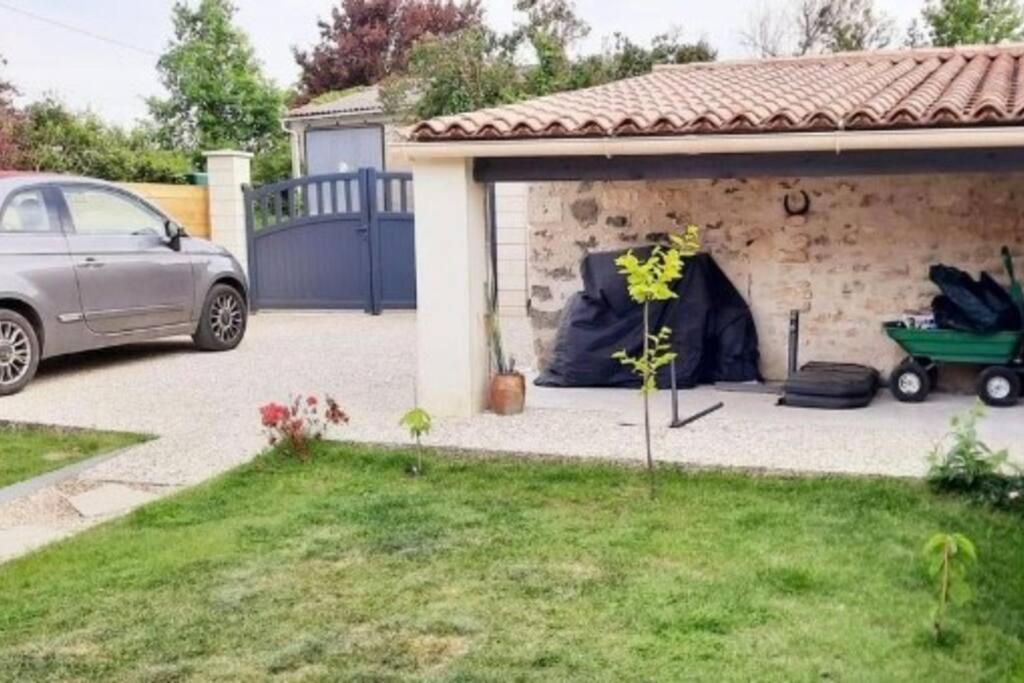 Gite La Bulle Avec Jardin A 15 Min Des Plages Saint-Benoist-sur-Mer Ngoại thất bức ảnh